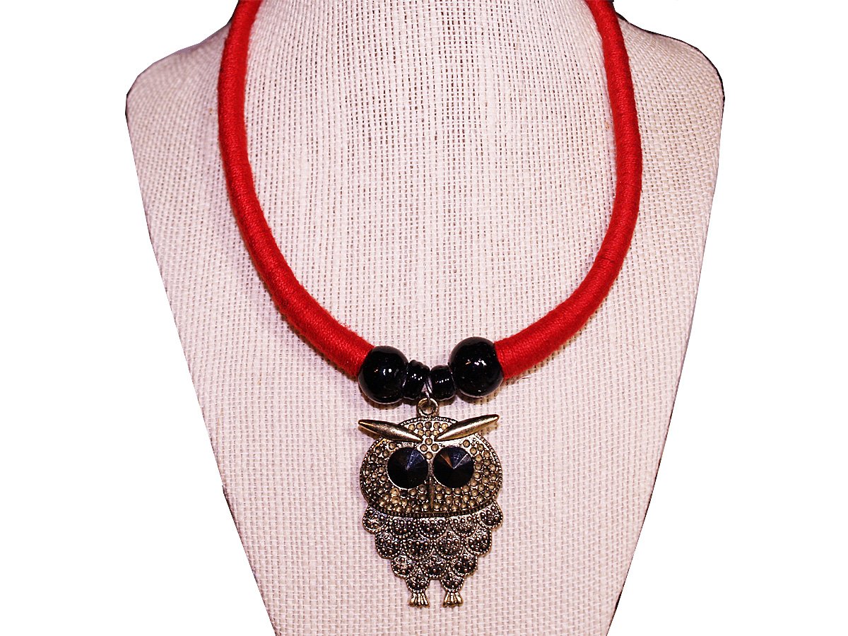 16151_owl-orange-metal-pendant-a
