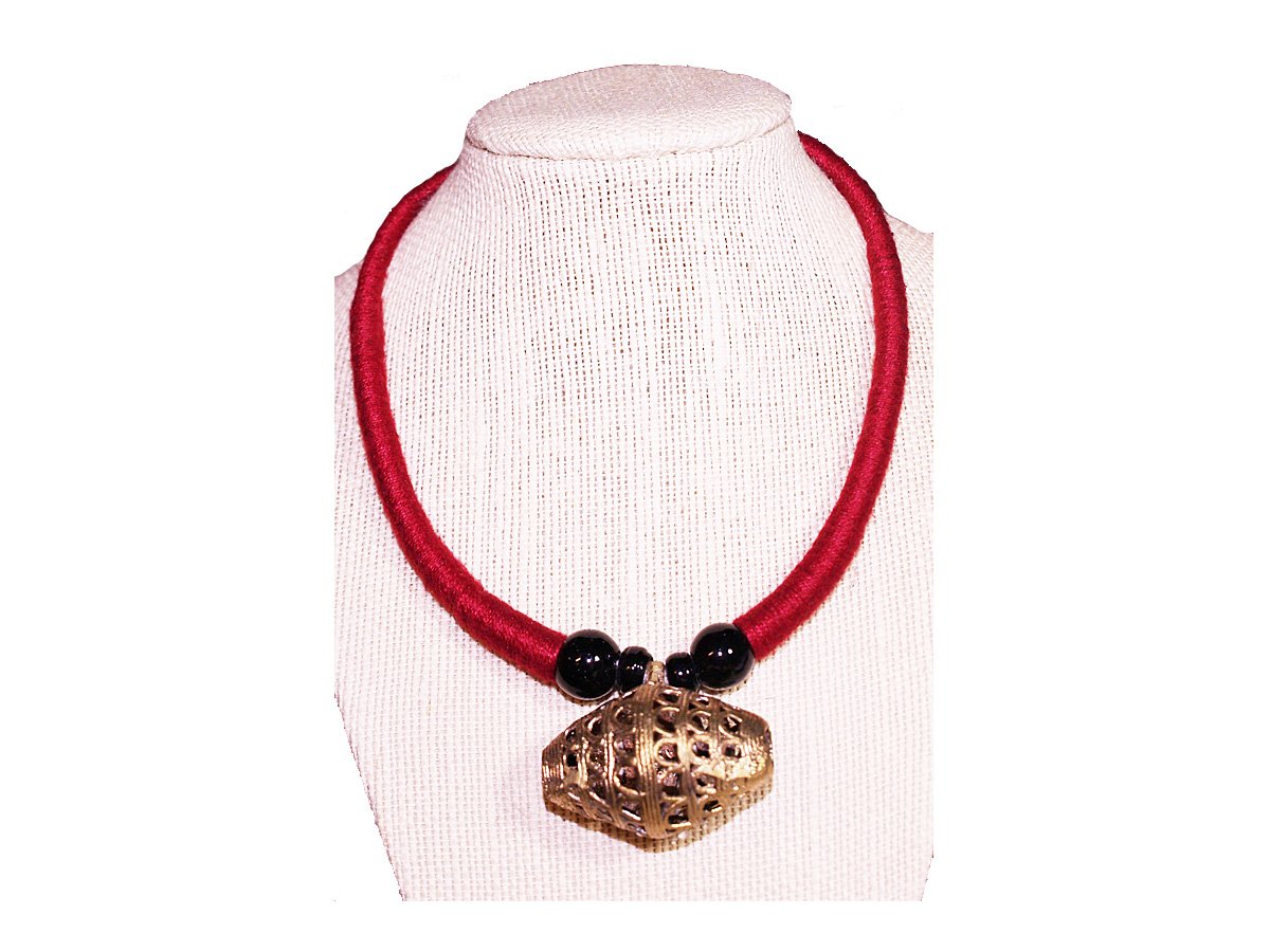 14544_dhokra-drum-pendant-necklace