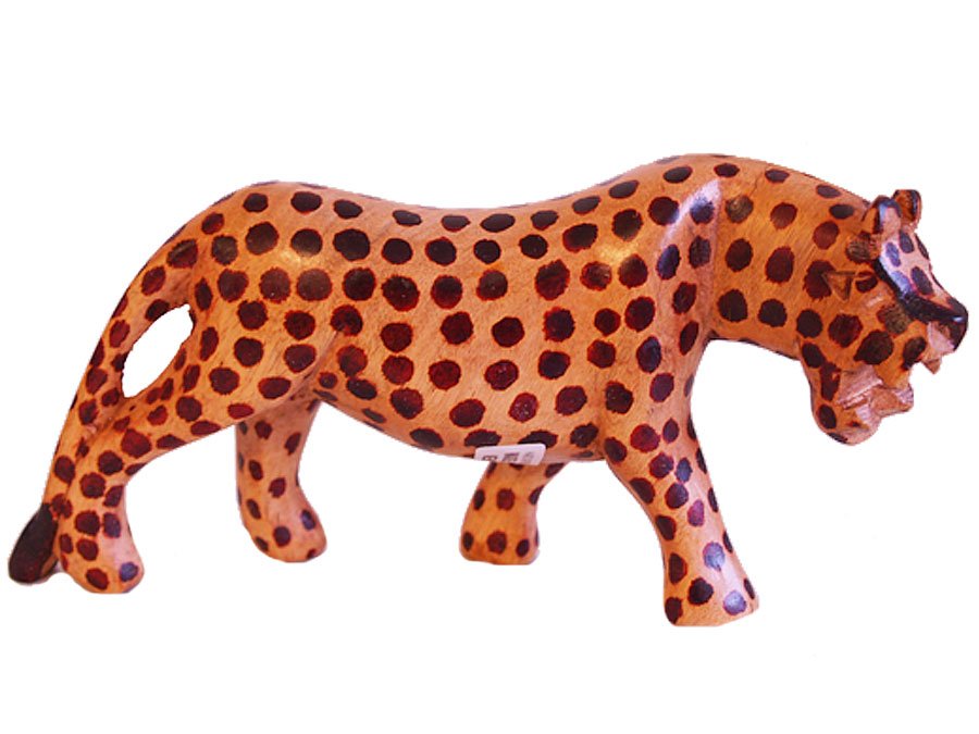 Wooden Cheetah from Africa
