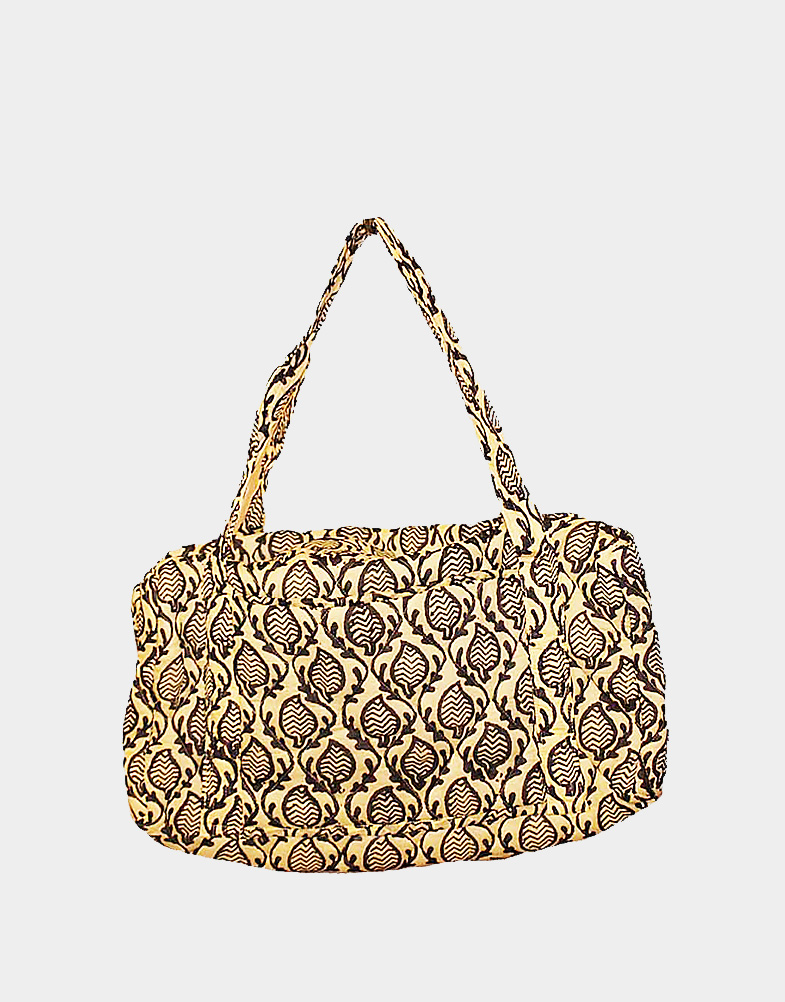 Cotton Quilted Duffel Bags