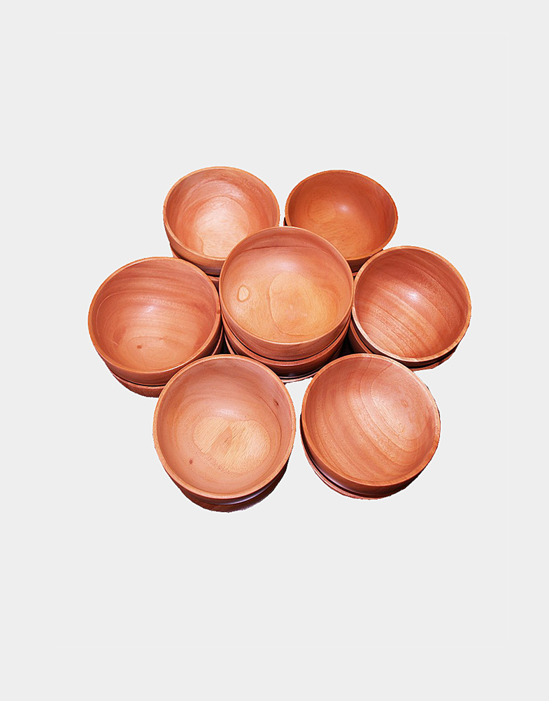Wooden Snack Bowl
