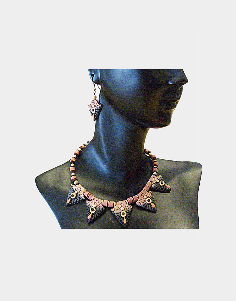 Terracotta Jewelry Set