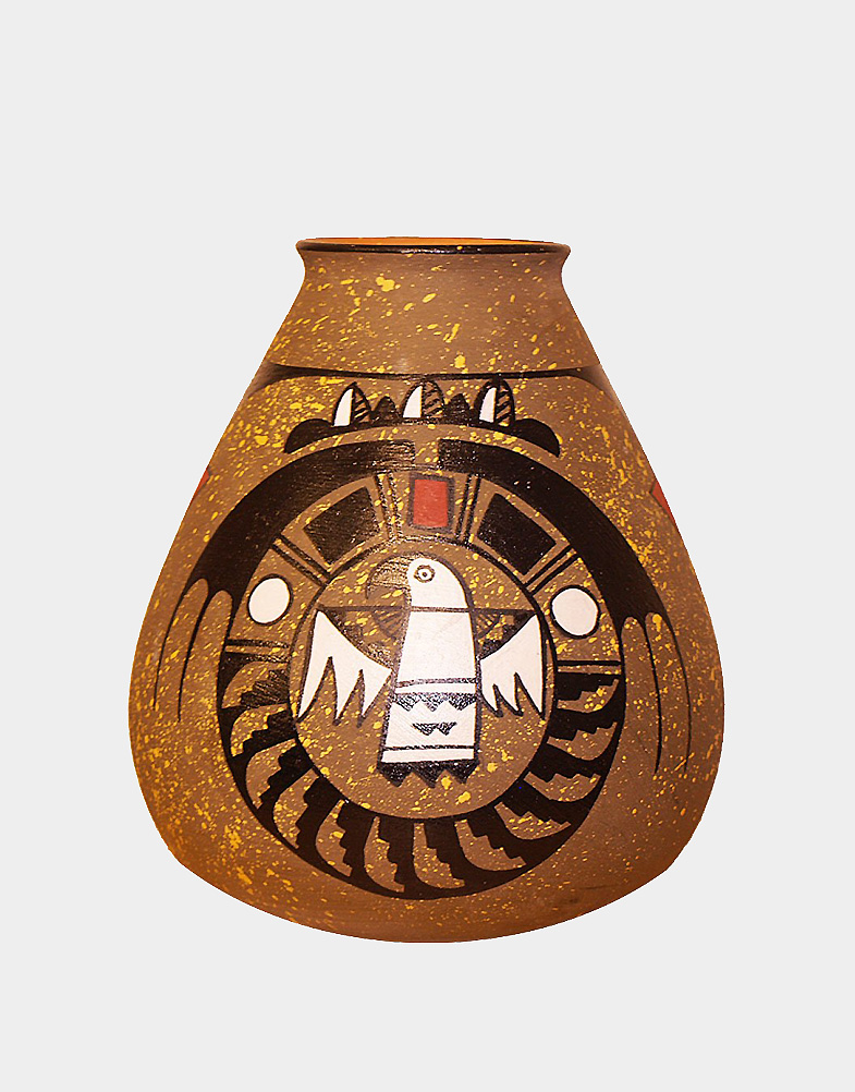 Southwestern Mexican Pot - Eagle