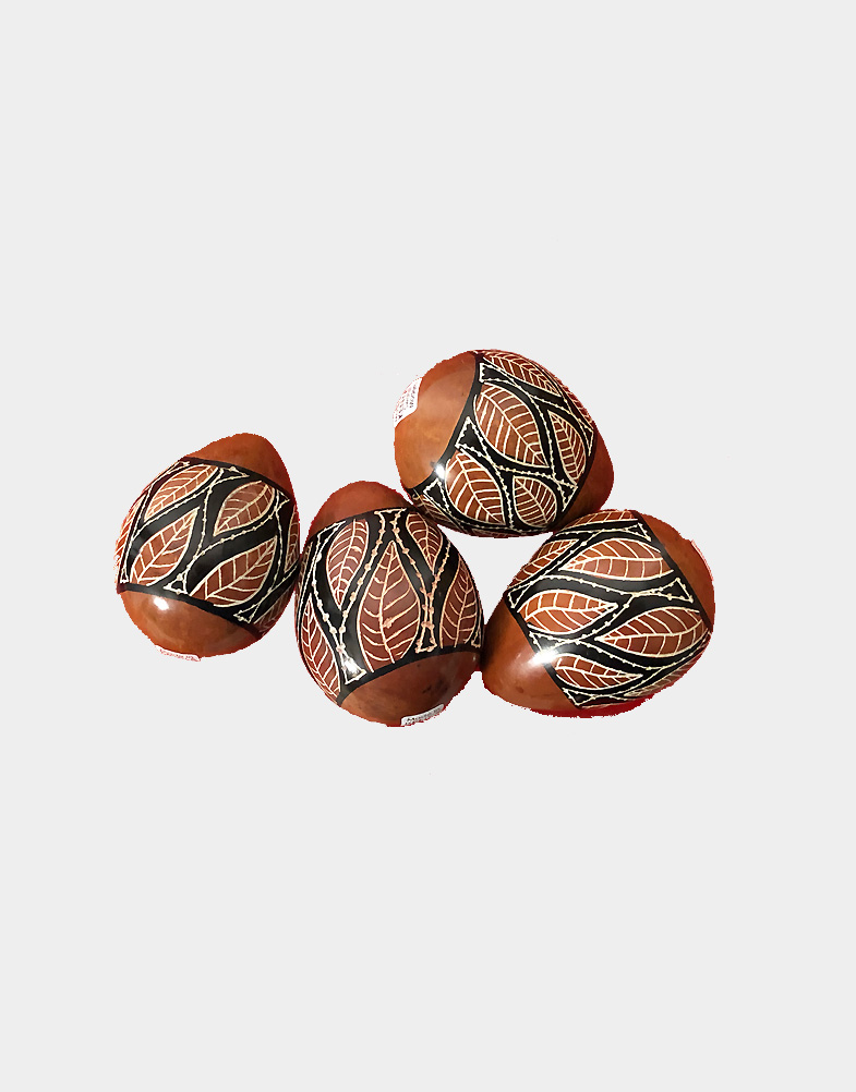 Decorative Easter Eggs – Brown Soapstone Eggs from Kenya