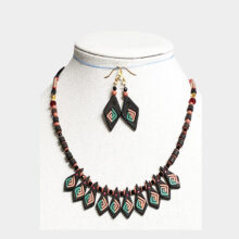 Black Terracotta Jewelry Set2a