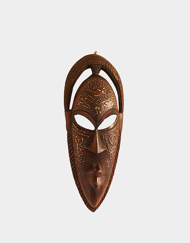 This African ceremonial mask created by the Bundu tribe of Benin is ideal for your wall decor or gifting. Shop at Craft Montaz with free shipping.