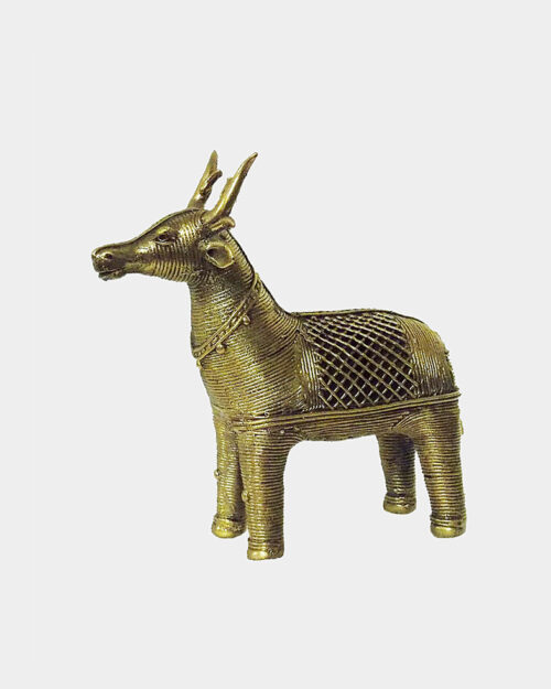 Dhokra Craft - Deer: Two in Stock