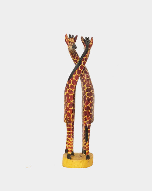Giraffe Couple Romance