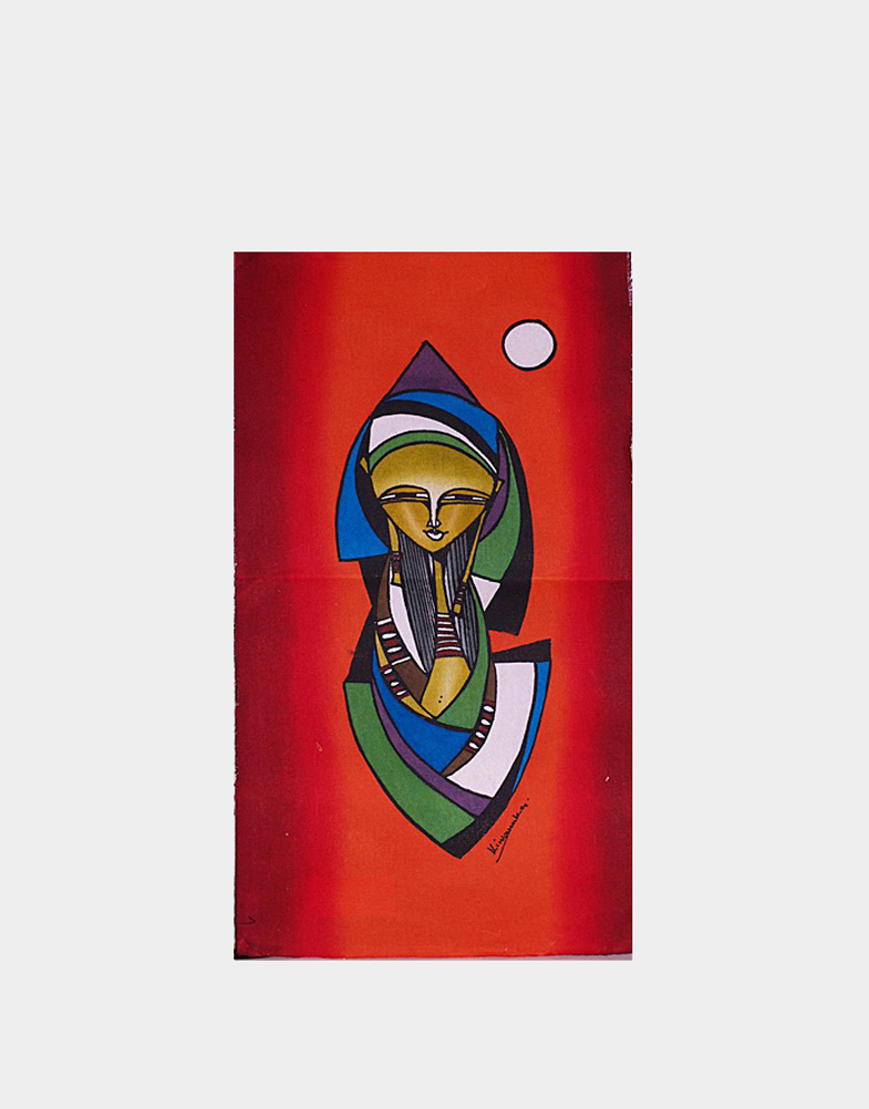 Capture the vibrant beauty of an African princess; detailed masterfully in this hand-crafted batik painting. Made in Burkina Faso, Africa. Shop with free shipping at Craft Montaz.