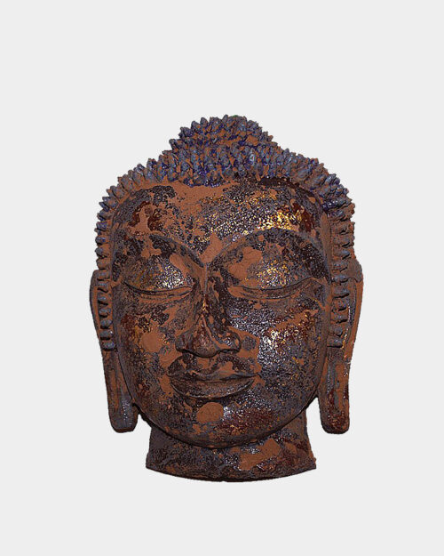 Antique Reproduction Wall Decor Buddha Mask