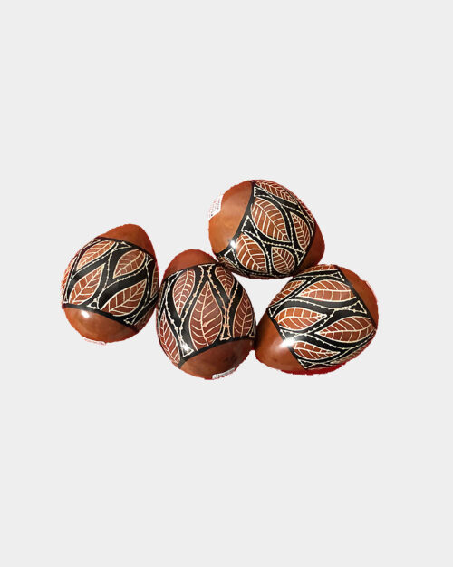 Decorated Easter Eggs - Brown Soapstone Eggs from Kenya