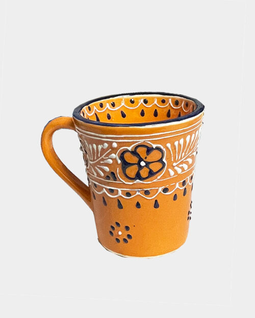 Colorful Ceramic Coffee Mug- Fair Trade from Mexico
