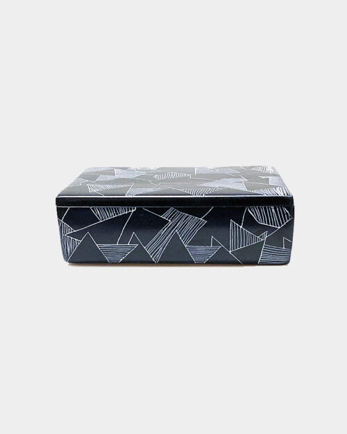 Soapstone Desktop Box in Black