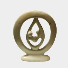 lovers embrace sculpture-a