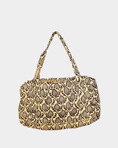 Cotton Quilted Duffel Bags