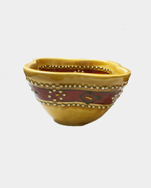 Handmade Pottery Dip Bowl