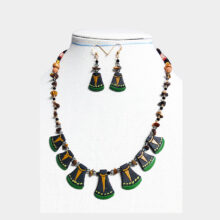 Black and Green Terracotta Jewelry 3a