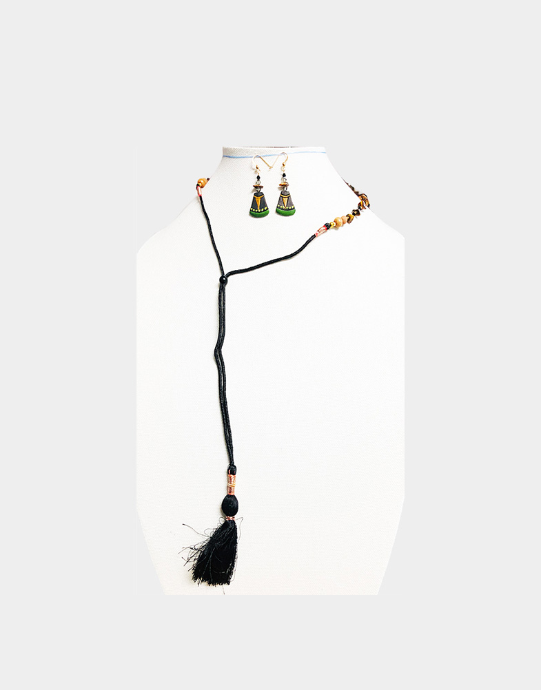 Black and Green Terracotta Jewelry 3c