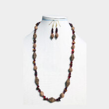 Terracotta jewlery set 4a
