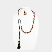 Terracotta jewlery set 4c