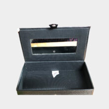 black recatangular box-b