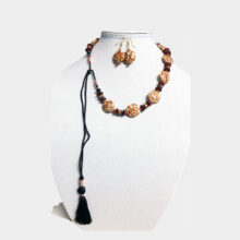 ceramic beaded jewelry set-c