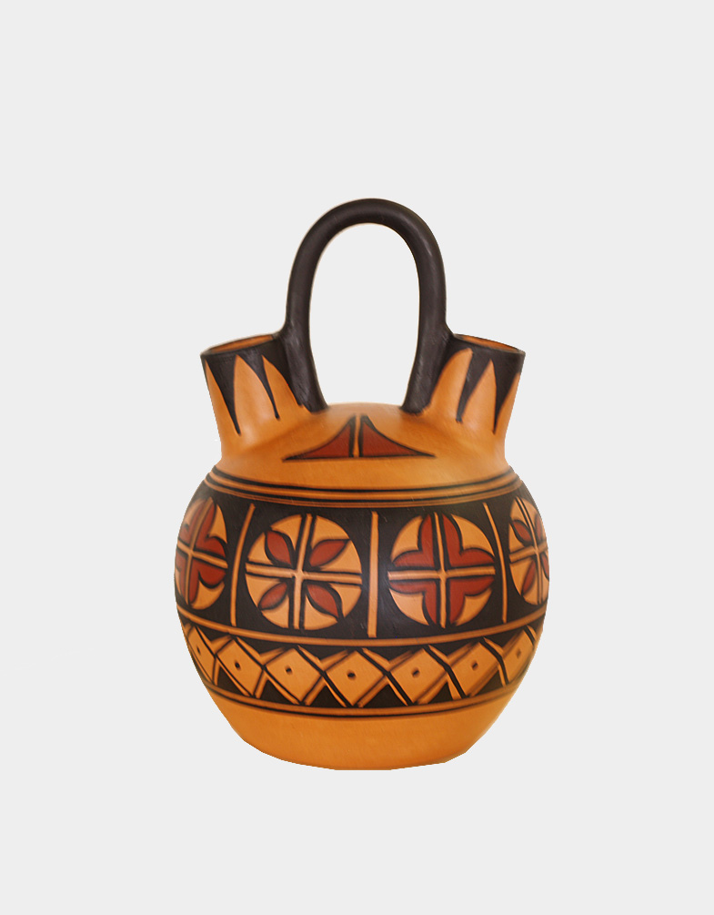 Traditional Mexican Wedding Vase Ceramics From Mexico Buy