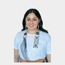 black and white necklace set-a