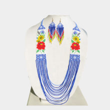 royalo blue necklace set-b