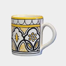 ceramic coffee mug from west bank-e