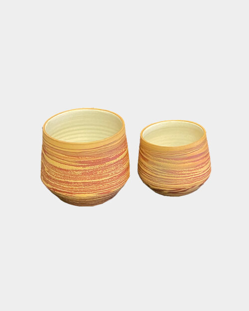Ceramic Plant Pot Set of Two