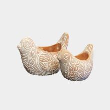 terracotta birds planter-b