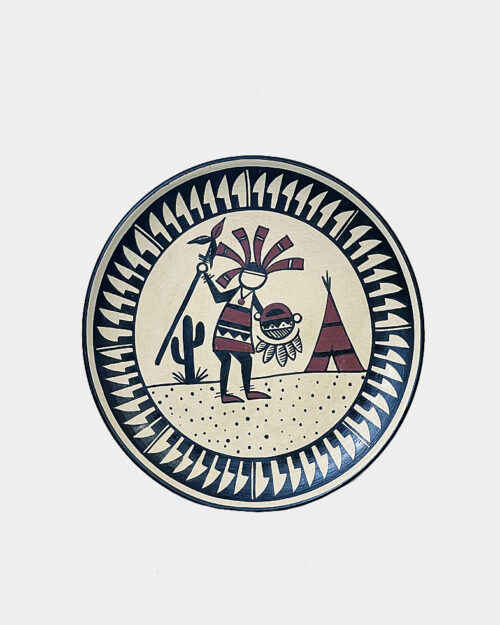 Decorative Sandstone Wall Plate from Mexico