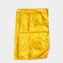 yellow pure silk scarf-b