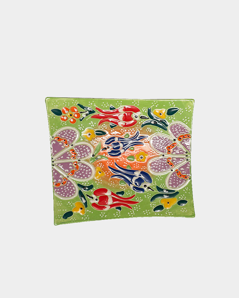 square relief snack plate 3-a