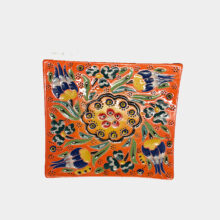 square relief snack plate 4-a