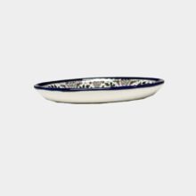 oval ceramic plate-b