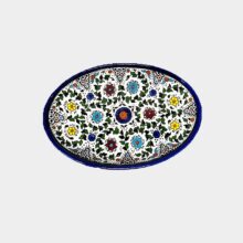 oval ceramic plate-c