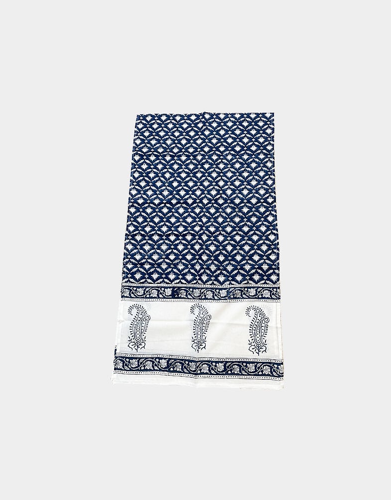 Block Printed Cotton Scarf | Handmade Scarf from India