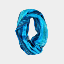 blue infinity scarf-a