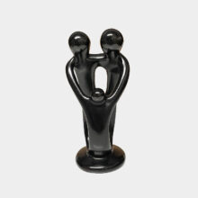 couple with one child in black-a