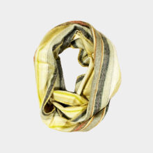 yellow infinity scarf-a