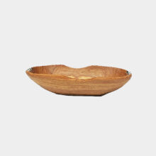 olive wood elliptical bowl1-a
