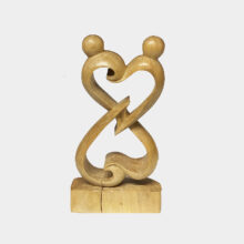 crocodile wood sculpture-a