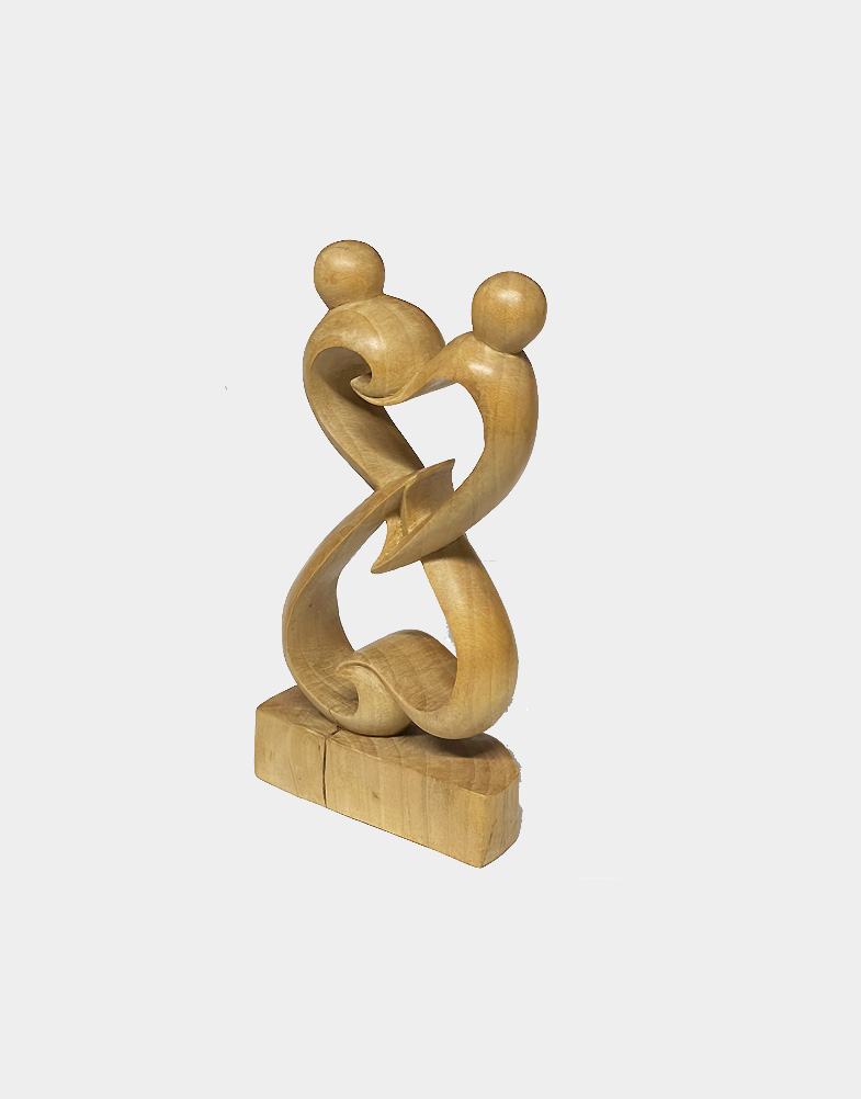 crocodile wood sculpture-b